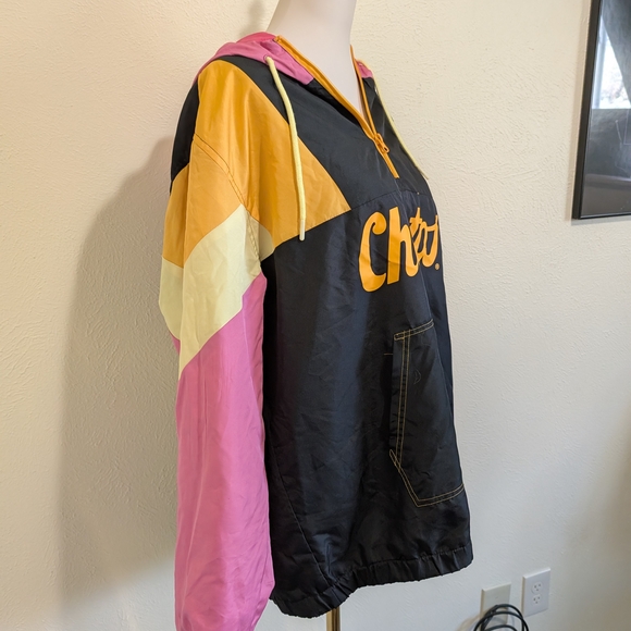 Cheetos Colorblock Windbreaker - Black, Pink, Orange - Picture 3 of 5